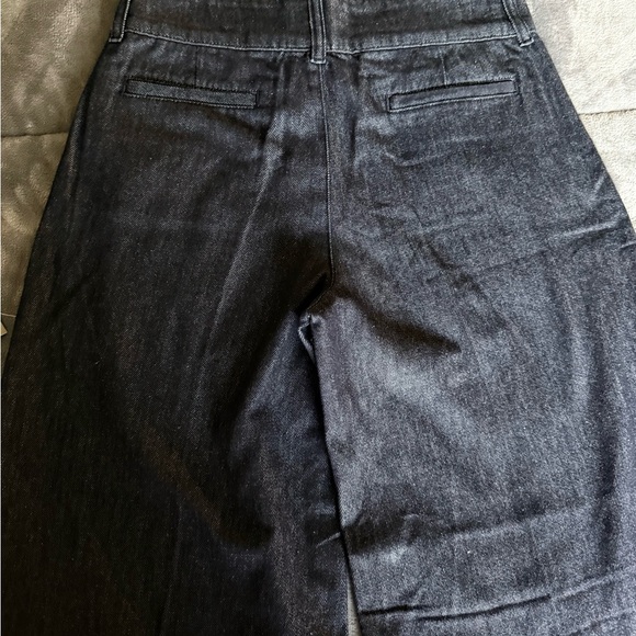 NEW-Danbury Mint Dark Blue Flare & Wide Leg Jeans - Picture 10 of 14